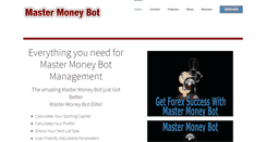 Desktop Screenshot of mastermoneybot.com
