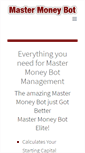 Mobile Screenshot of mastermoneybot.com